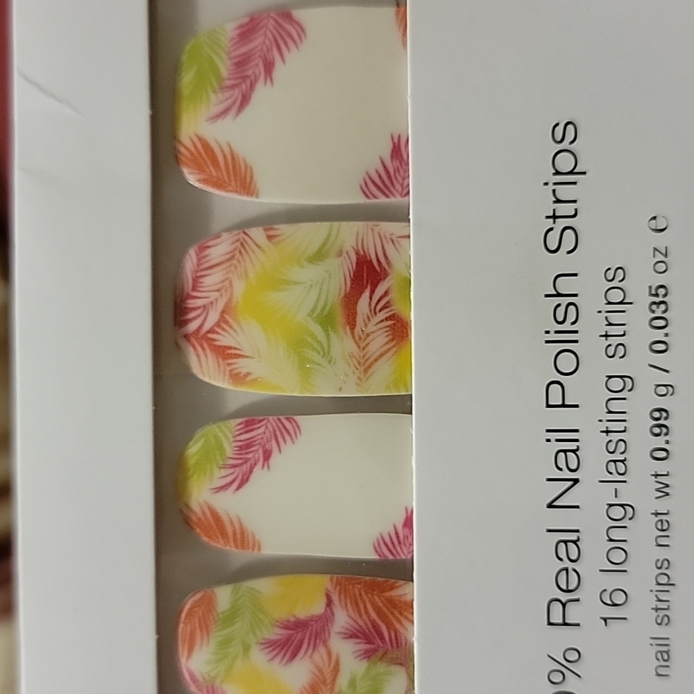 Color Street nail polish strips. Frond Of You